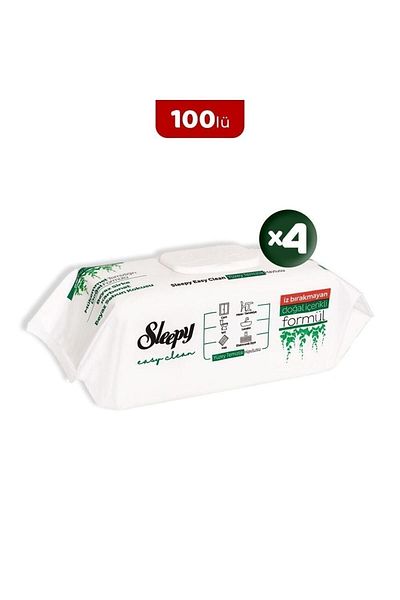 Sleepy Easy Clean Surface Clean. Towel 100 X4 Pieces