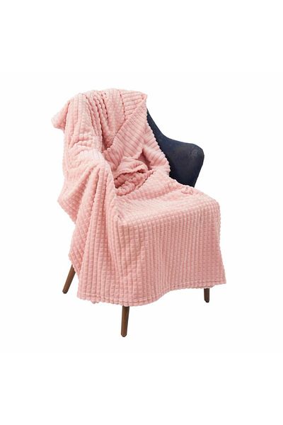 Heinner Home Flannel Blanket 150x200 cm Pink