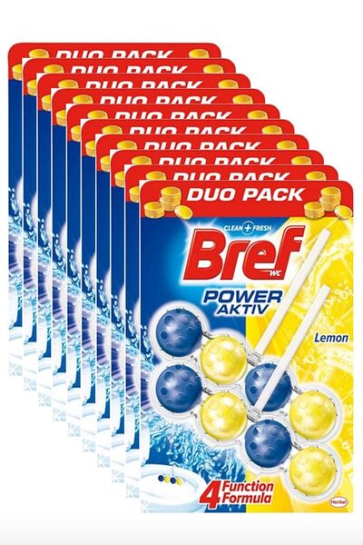Bref Klozet Blok 2'li Limon Kokulu x10 Adet