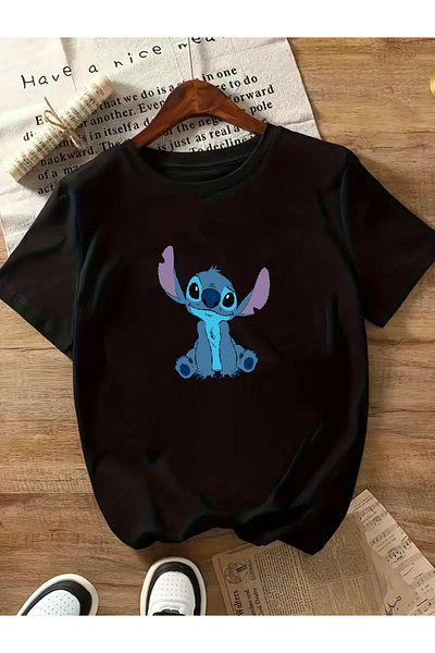 Medinenur Basic T-Shirt με στάμπα χαρακτήρων