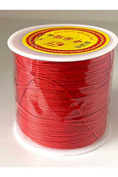 312 KONSEPT 100 μέτρα 0,8 χιλιοστά Κόκκινο κορδόνι αλεξίπτωτου υψηλής αντοχής...