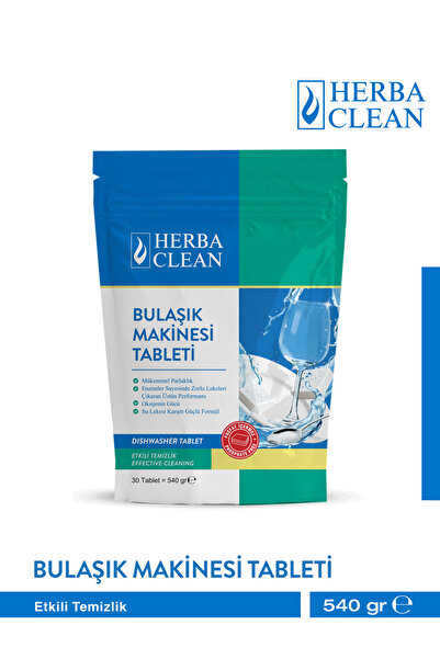 HERBACLEAN Bulaşık Makinesi Tableti 540 Gr