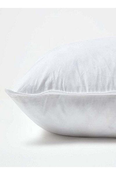 soufa dibaj 2 Pieces | Microfibre Rectangular Cushion Filler Microfiber - White - 50x30 cm