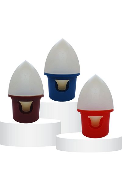 RoyalFarmVet Pigeon and Bird Waterer 1 Liter (3 Pcs)