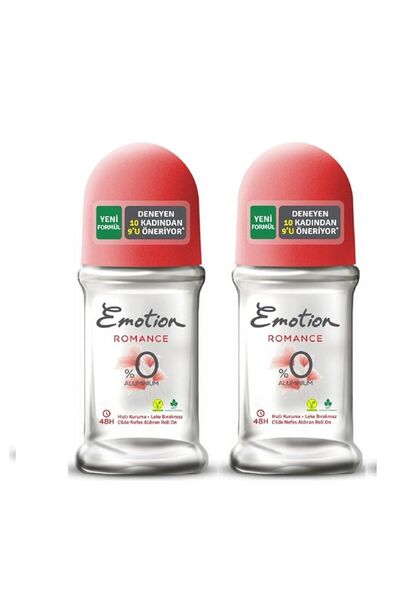 Emotion Women Roll-on 50 Ml Romance x2 Adet