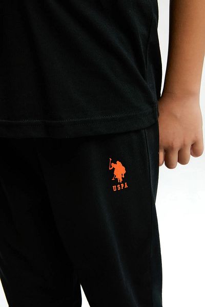 U.S. Polo Assn. Us Polo Licensed 100% Cotton Cycling Collar Children's Pijamas Suits