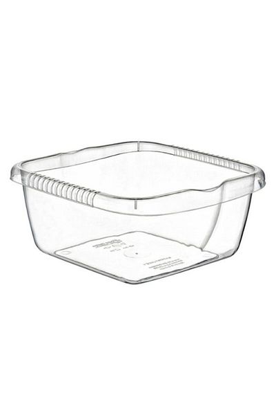Viyalente Bd-310 Transparent Square Basin No:3 |   Square Basin 10 Lt