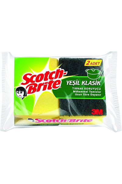 Scotch Brite Nail Protective Sponge 2 Pack