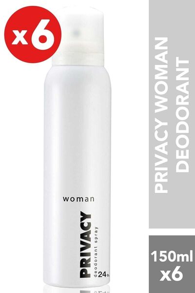 Privacy Deodorant 150 Ml x6 Adet