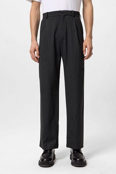 Antioch Anthracite High Waist Baggy Men's Pants