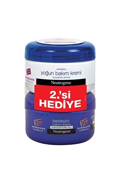 Neutrogena Norveç Formülü Rahatlatıcı Yoğun Bakım Kremi 200 ml + Besleyici Ba...