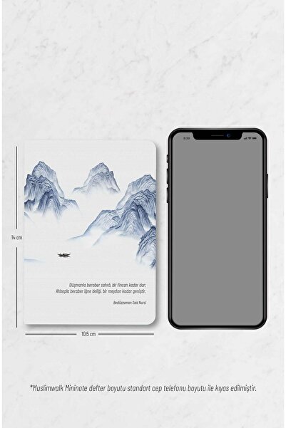 MuslimWalk Yasir – 3’lü İslami - Mininote Defter