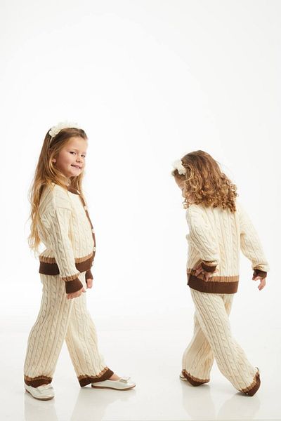 le petit sole Girl's Knitwear Set