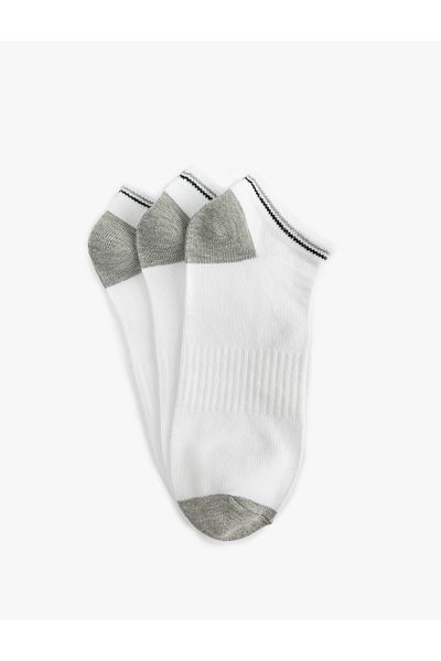 Koton Σετ Κάλτσες Βαμβακερές 3 τεμαχίων Booties