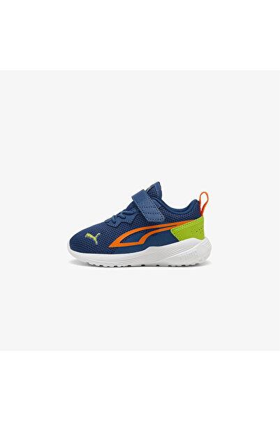 Puma All-Day Active AC+ Inf 387388 Ortopedik Bebek Spor Ayakkabı MAVİ