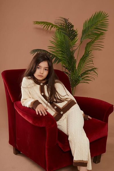 le petit sole Girl's Knitwear Set