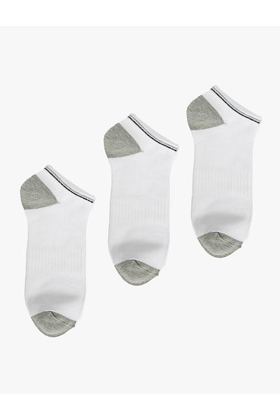 Koton Σετ Κάλτσες Βαμβακερές 3 τεμαχίων Booties