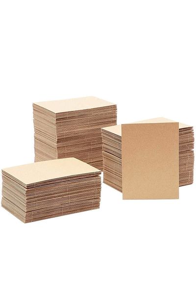 EMPA 50x70cm 3mm Corrugated Cardboard Pack of 9 - Puzzle Cardboard - Project Cardboard - Canvas Cardboard