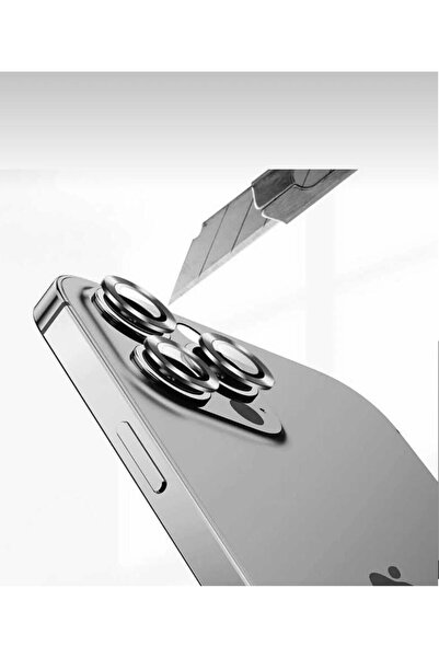 Store IPHONE 15 PRO / 15 PRO MAX UYUMLU TEMPERED GLASS KAMERA LENS KORUYUCU