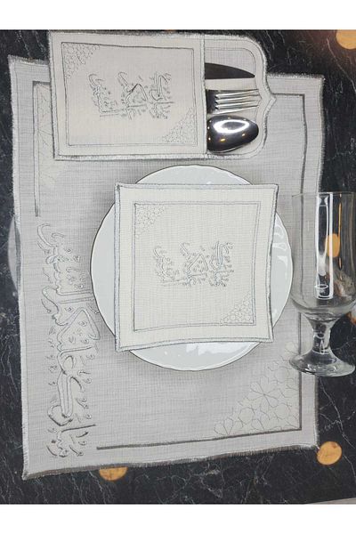 Nakışkonsept 18 Pieces American Service Set with American Memory with American Memory with American Memory