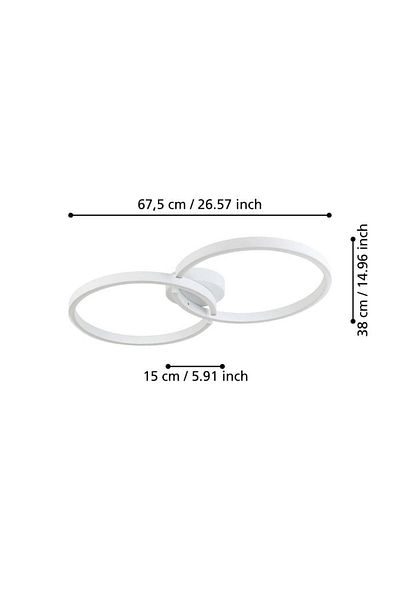 Eglo 900954   "Amandolo" Ceiling Wall Luminaire