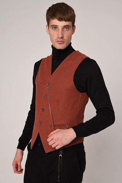 Antioch Tile Slim Fit Men's Vest
