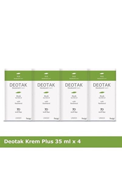 Deotak Krem Plus 35 ml. X 4 Adet