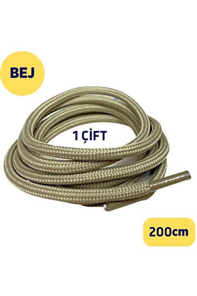 Mawrond Yuvarlak ,Fitilli, Dayanıklı Bot, Ayakkabı, Çizme Bağcığı, Extra Kalı...