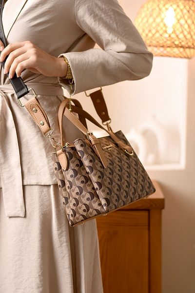 Cacharel Original Cacharel Paris Women's 4 Compartments Hand and Shoulder Bag