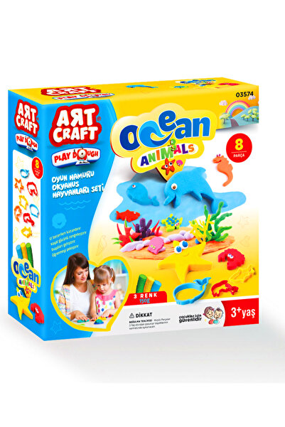 a v d a Ocean and Sea Animals Dough Set 150Gr