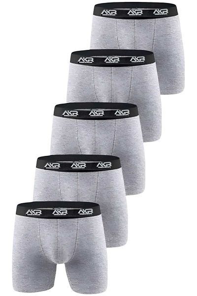 Tezzgelsin Men's Lycra 5-Pack Boxers