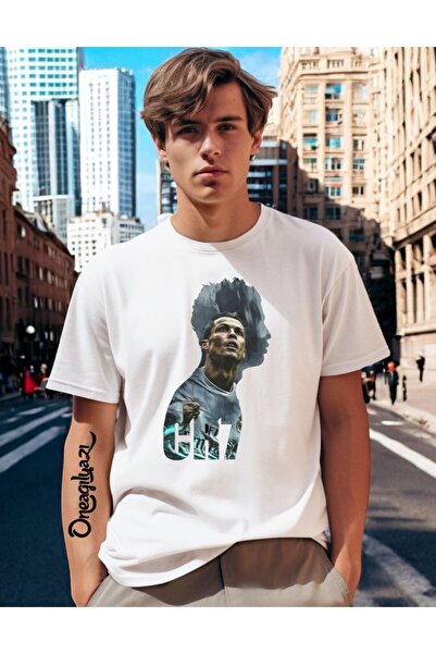 H&GHAMLEGİYİM Printed Men's Oversize T-Shirt