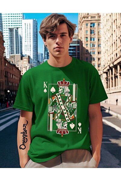 oneagılyazı Чоловіча футболка Oversize з принтом Alley