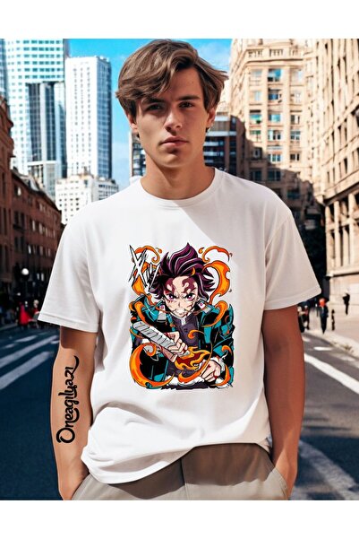 oneagılyazı Štampano Muškarac Oversize kroj T-shirt