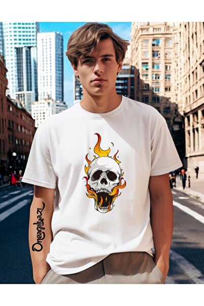 H&GHAMLEGİYİM Lubanja Štampano Muško Oversize kroj T-shirt