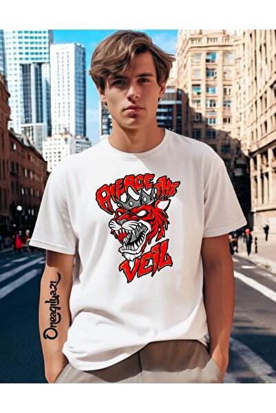H&GHAMLEGİYİM Preacher Printed Men's Oversize T-Shirt