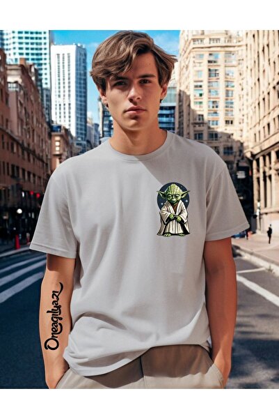 oneagılyazı Печатно мъжко тениска с голям размер