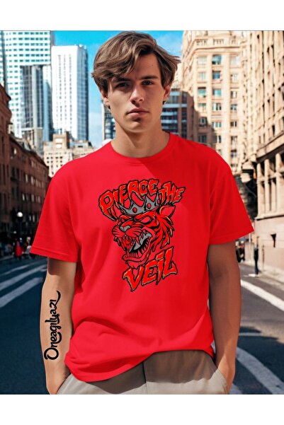 oneagılyazı Мъжка тениска с голям размер с печат „Preacher“