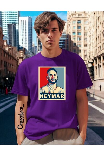 oneagılyazı Печатно мъжко тениска с голям размер