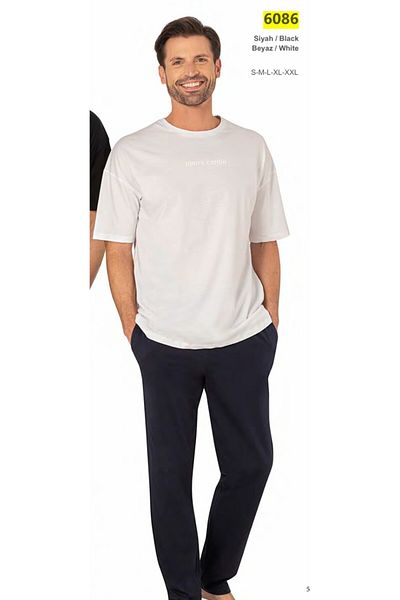 Pierre Cardin Ανδρικό σετ πιτζάμες Oversize - T-shirt και φούτερ L1.PC.004.12.24