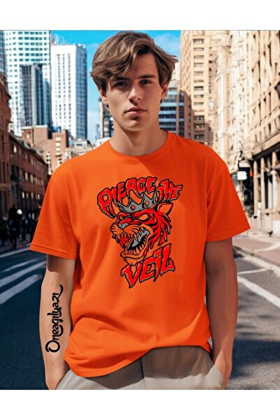 H&GHAMLEGİYİM Preacher Printed Men's Oversize T-Shirt