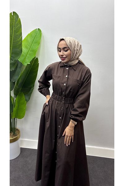 ışık tesettur Φόρεμα Nare Hijab