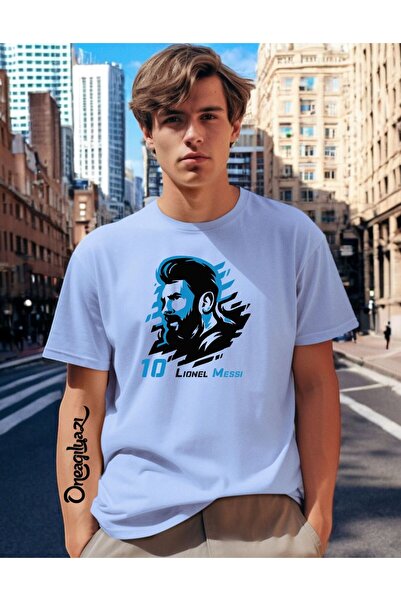 yombaa Mesi Štampano Muškarci Oversize kroj T-shirt