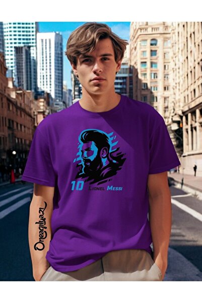 oneagılyazı Mesi Štampano Muškarci Oversize kroj T-shirt