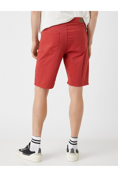 Koton Chino-Shorts aus Gabardine