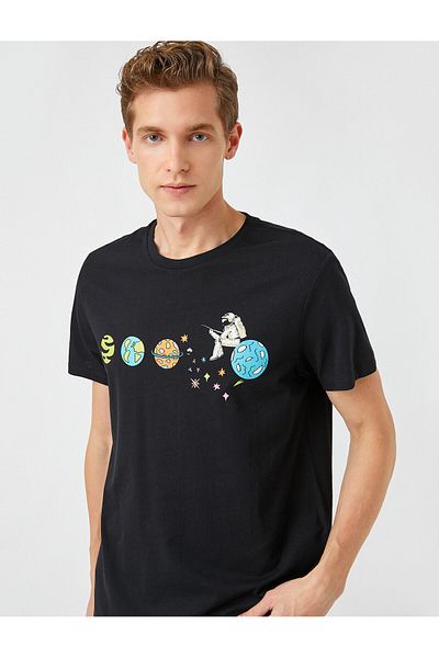 Koton Space nyomott póló