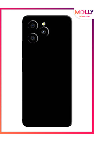 Molly Omix X6 İçin Siyah Guardian Mat Silikon Kılıf