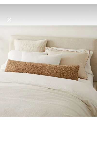 Cherry Bloom Cotton Teddy Silindir Yastık 75 cm