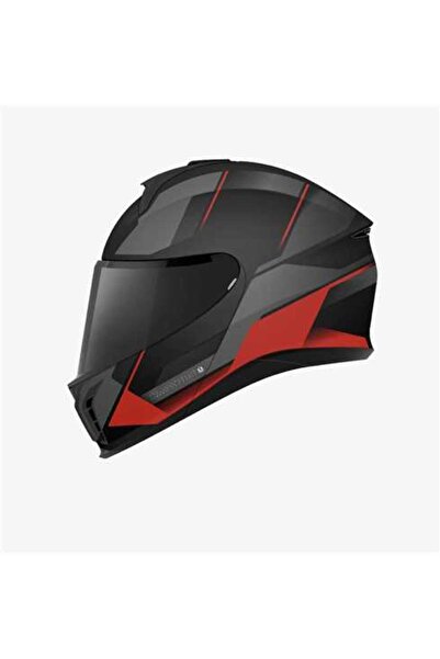 AGV KASK/TOURMODULAR E2206 MULTI MPLK PERCEPTION BLACK RED M0162
