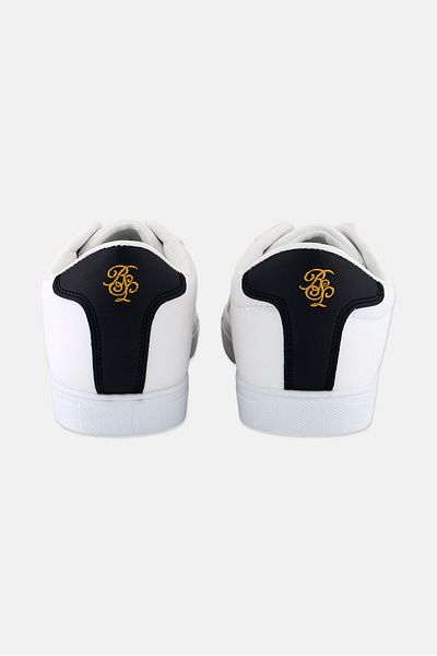 Brave Soul Men Lace Up Casual Shoes, White Combo